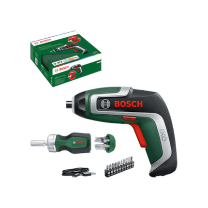 Bosch IXO 7 Akku Schrauber 3 6 V 5 5 Nm 10 tlg Bit Set 06039E0002  1 - toolbrothers