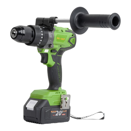 Procraft PA18BL Akku Schlagbohrschrauber 20 V 50 Nm Brushless 2x Akku 4 0 Ah Ladegeraet Koffer 1 - toolbrothers