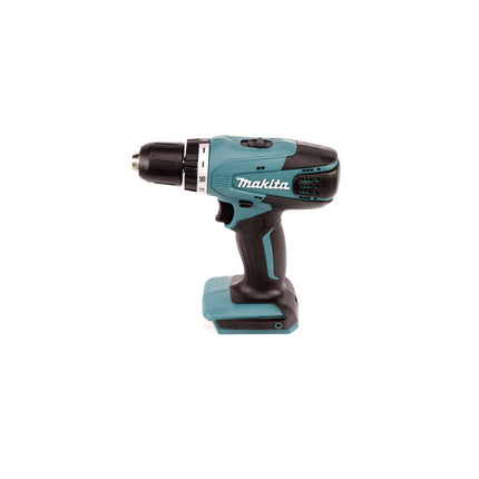 Trapano avvitatore a batteria Makita DF 347 DWE 14,4 V Li-ion + 2x batterie 1,5 Ah + caricabatterie + Makita P-90261 Pro XL - Ampio set di punte, trapani e accessori - 70 pezzi