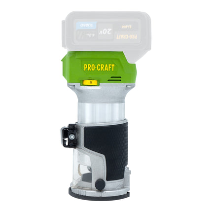 Procraft POB24bb Akku Multifunktionsfraese 20 V 6 8 mm Brushless 2x Akku 2 0 Ah Ladegeraet 1 - toolbrothers