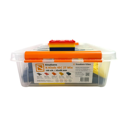 Knudsen Kilen 45C Mix Justierkloetze Set 140 Stueck 901000021  0 - toolbrothers