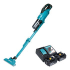 Makita DCL 286 FRT2 Akku Staubsauger 18 V 0 25 l Brushless 2x Akku 5 0 Ah Ladegeraet 0 - toolbrothers
