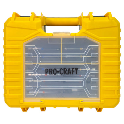 Procraft PA18ProDFR2 1B C Akku Bohrschrauber 20 V 30 Nm Brushless 1x Akku 2 0 Ah Ladegeraet 13 tlg Bit Set Koffer 2 - toolbrothers