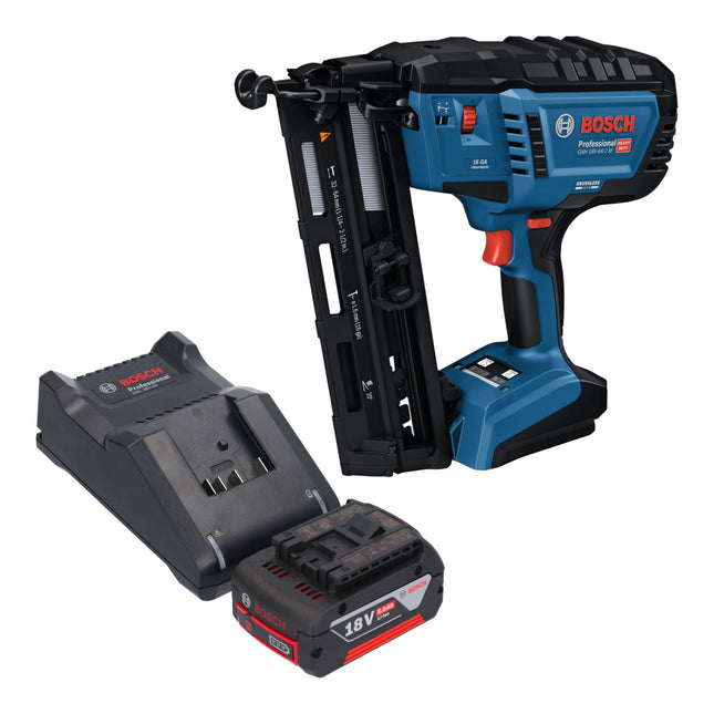 Bosch GNH 18V 64 2 M Professional Akku Holznagler 18 V 1 6 x 32 64 mm 1x Akku 5 0 Ah Ladegeraet 0 - toolbrothers
