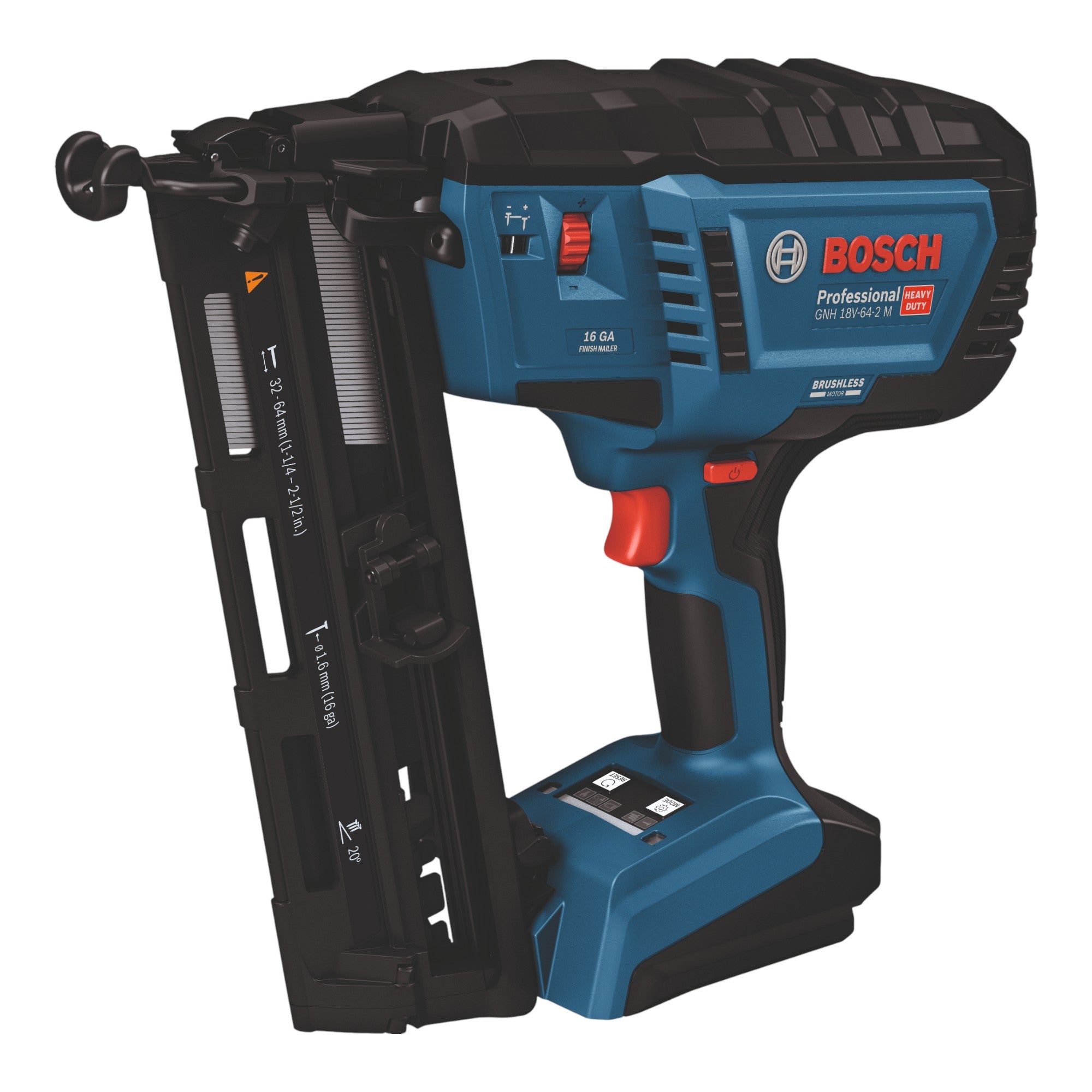 Bosch GNH 18V 64 2 M Professional Akku Holznagler 18 V 1 6 x 32 64 mm 1x ProCORE Akku 5 5 Ah Ladegeraet 1 - toolbrothers
