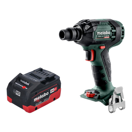 Metabo SSW 18 LTX 300 BL Akku Schlagschrauber 18 V 300 Nm 1 2 Brushless 1x LiHD Akku 5 5 Ah ohne Ladegeraet 0 - toolbrothers