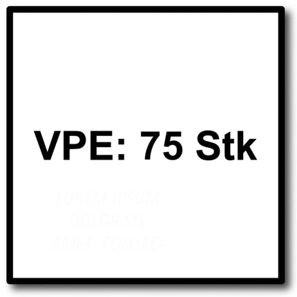 HECO MULTI-MONTI-plus SS Betonschraube 10 x 70 mm 75 Stk. SW 13 Sechskantkopf verzinkt A2K ( 3x 48401 ) - Toolbrothers