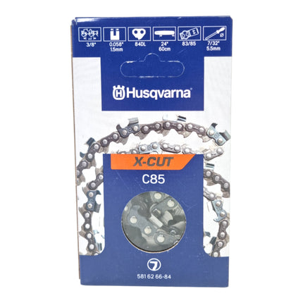 Husqvarna X Cut C85 Saegekette 60 cm 3 8 1 5 mm 84 TG 581626684 fuer Kettensaege 1 - toolbrothers