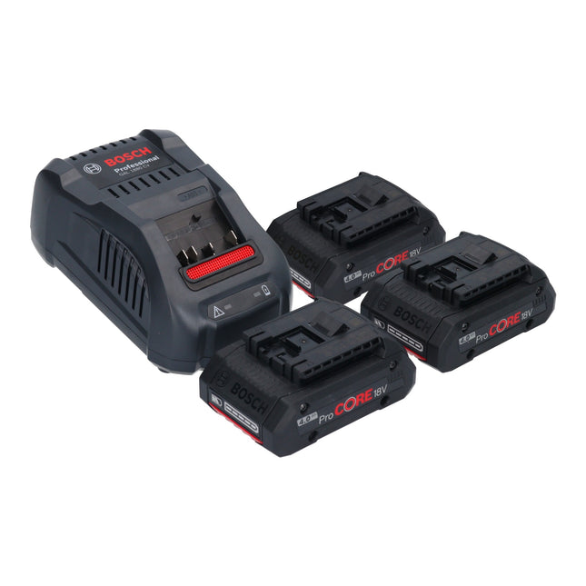 Bosch Starter Set 18 V 3x ProCORE Akku 4 0 Ah GAL 1880 CV Ladegeraet 0615990N2G  0 - toolbrothers