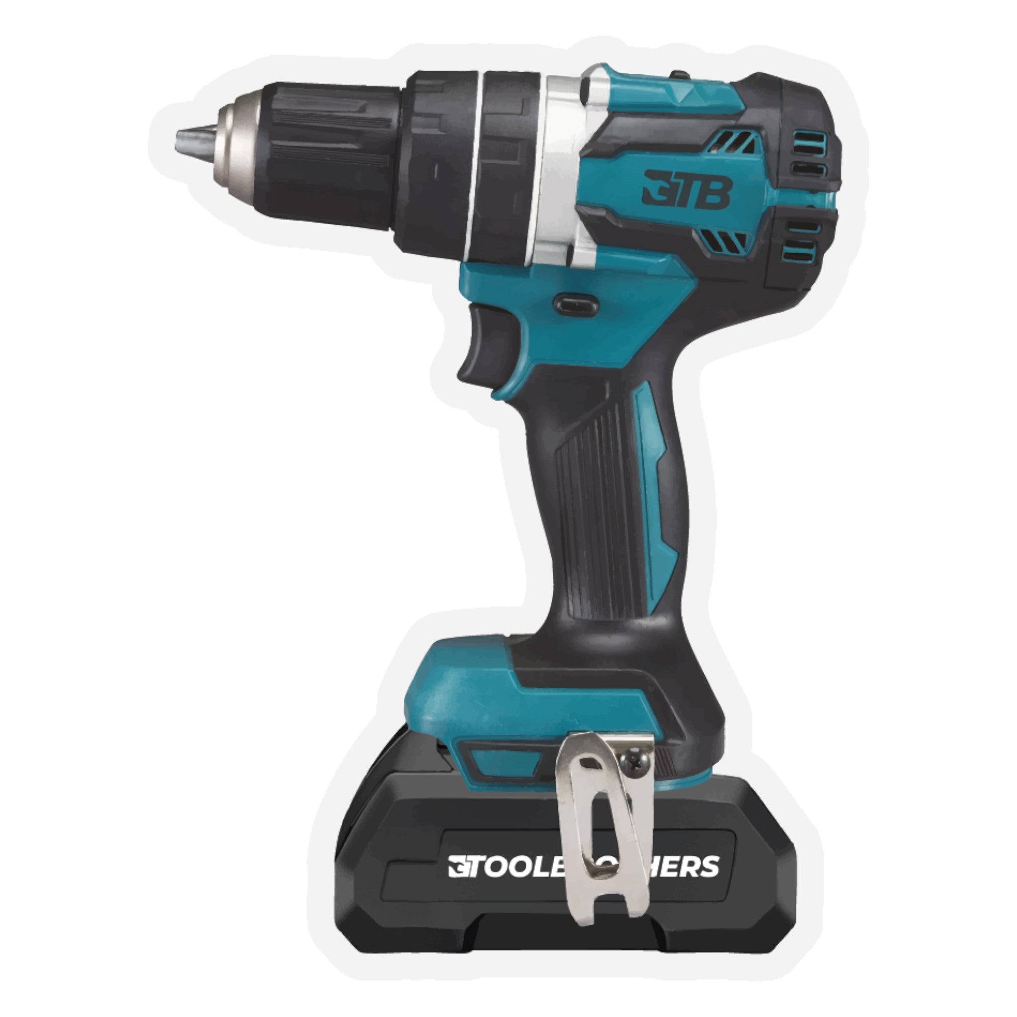 Toolbrothers Duftbaum POWER PETROL AKKUSCHRAUBER Design Duft BLACK PINE hoelzerne und frische Duftnoten 1 - toolbrothers