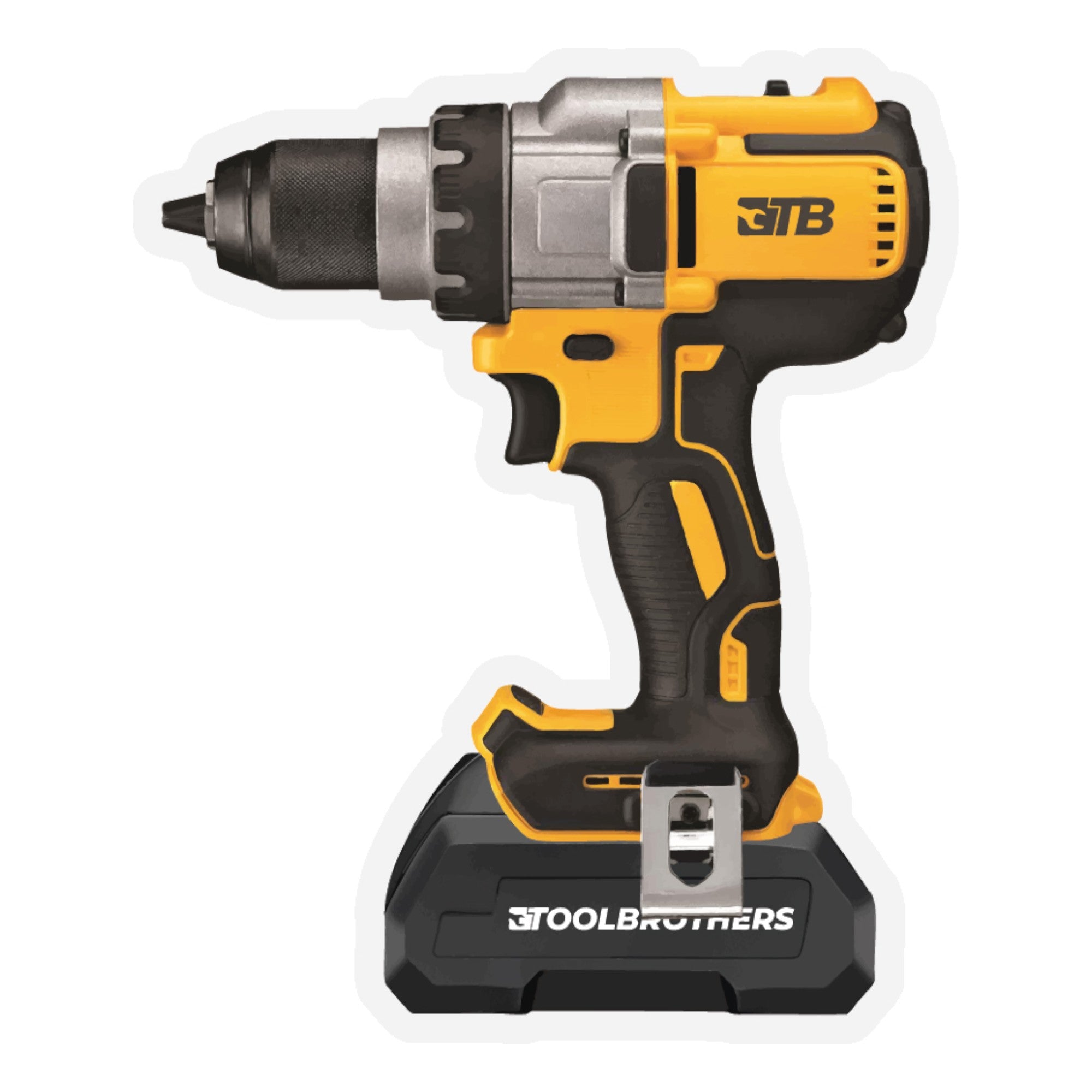 Toolbrothers Duftbaum FLEX YELLOW AKKUSCHRAUBER Design Duft BOSS maskuline Duftnoten 1 - toolbrothers