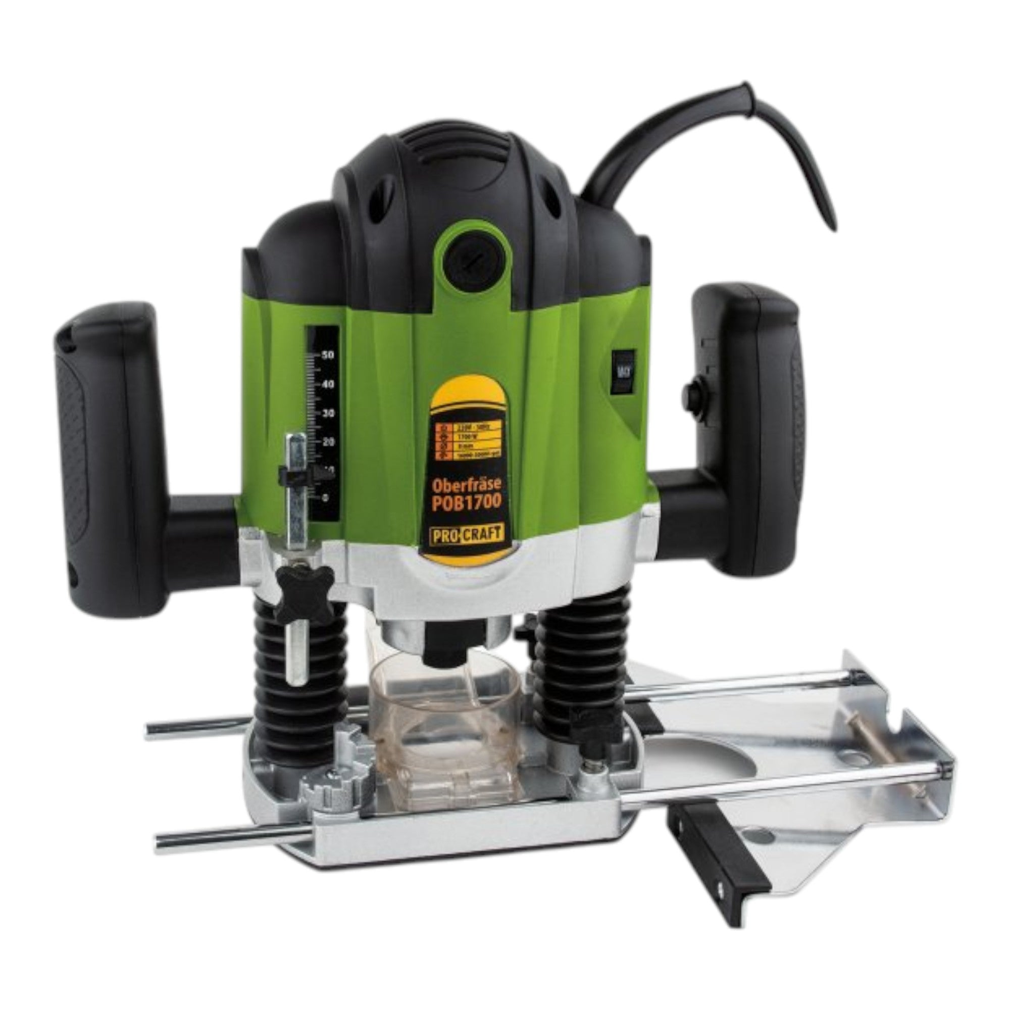Procraft POB1700 Oberfraese 1200 Watt 6 8 mm Zubehoer 1 - toolbrothers