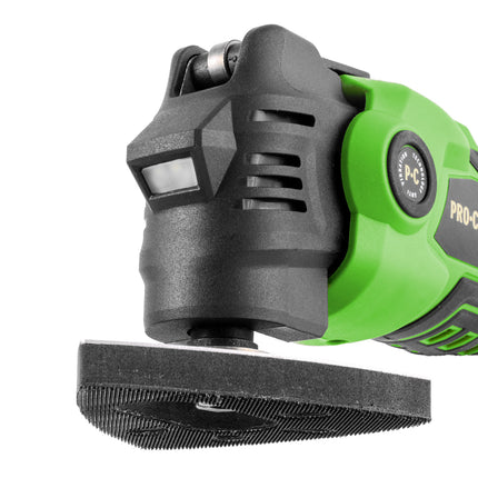 Procraft PMT22bb Akku Multifunktionswerkzeug 20 V Brushless 2x Akku 4 0 Ah Ladegeraet RHINO Toolcase 2 - toolbrothers