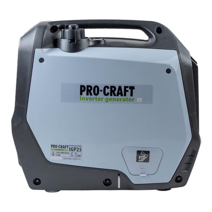 Procraft IGP25 Benzin Inverter Generator Stromerzeuger 1800 W 4000 ml 2 230 V 1 12 V DC Ausgang 4 - toolbrothers