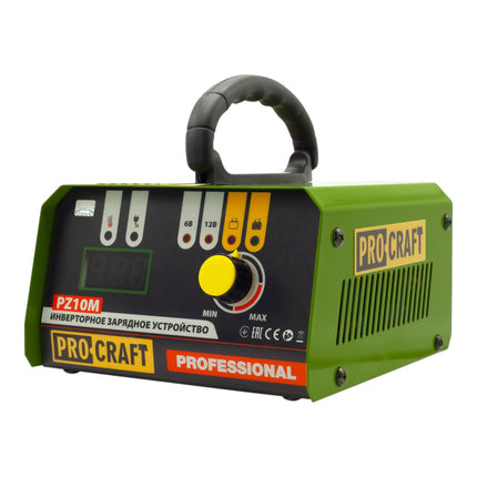 Procraft PZ10M Ladegeraet 6 12 V Ladespannung 10 A Ladestrom fuer Auto Mottorad LKW Batterien 2 - toolbrothers