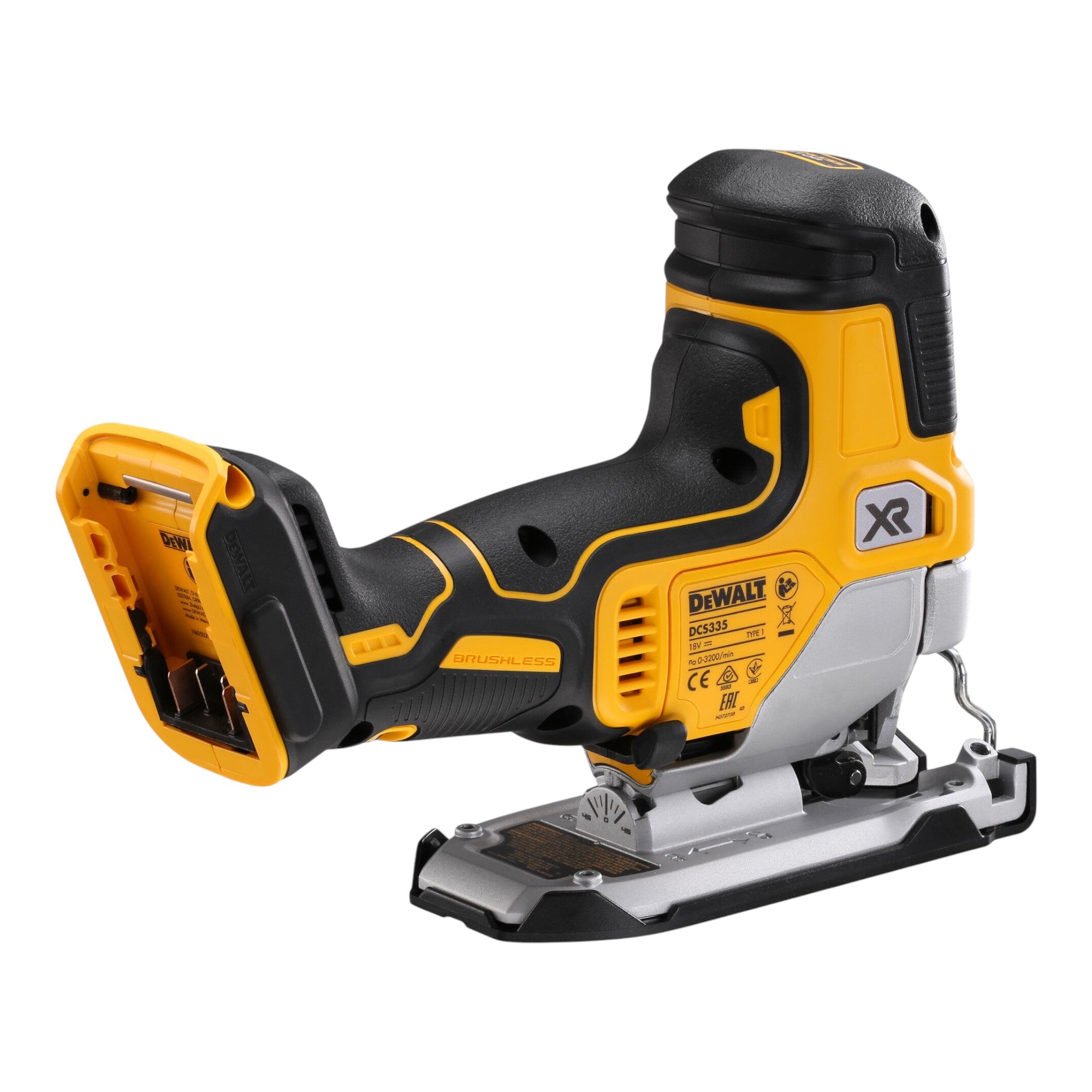 DeWalt DCS 335 N Akku Stichsaege 18 V 135 mm Brushless 1x Powerstack Akku 5 0 Ah ohne Ladegeraet 3 - toolbrothers