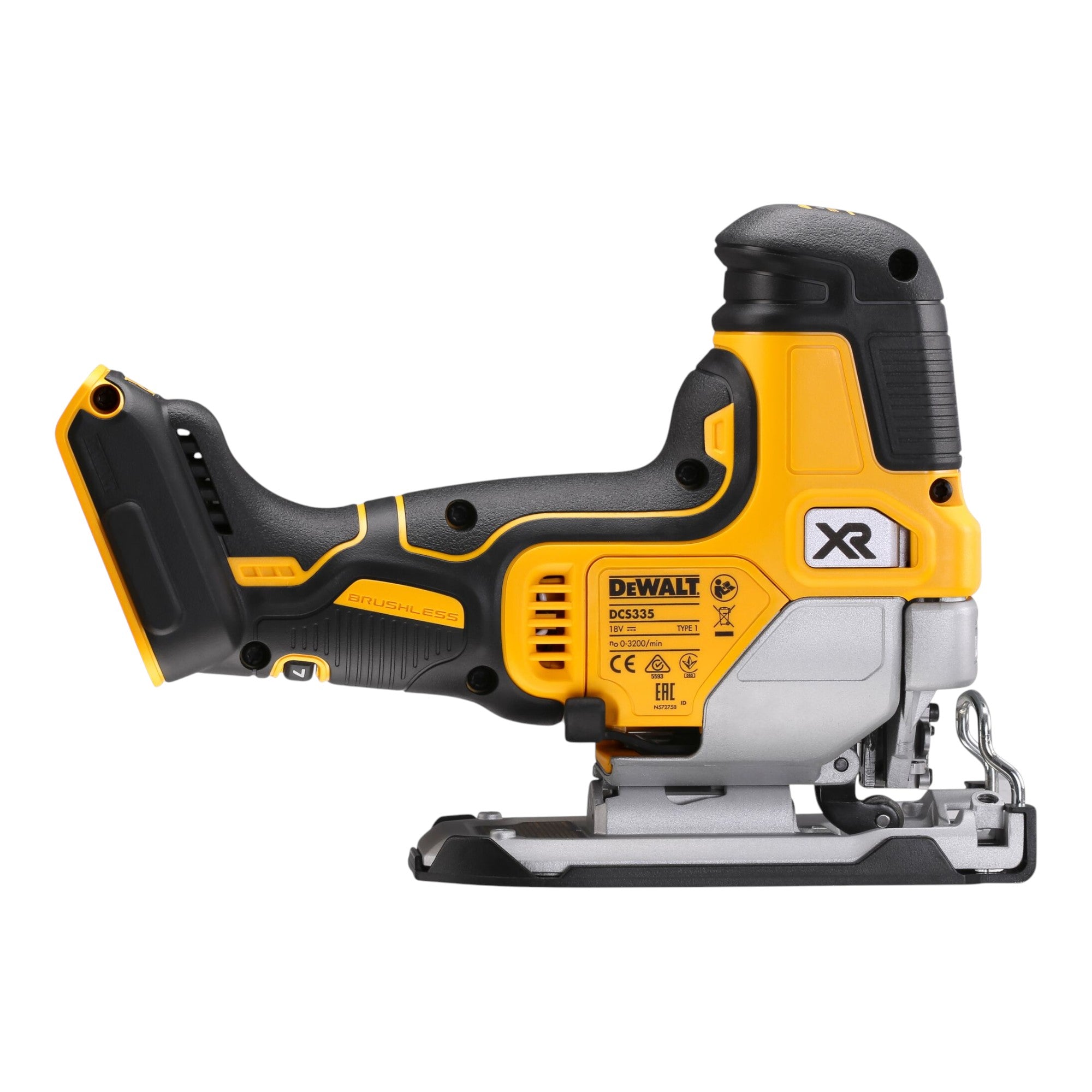 DeWalt DCS 335 H1 Akku Stichsaege 18 V 135 mm Brushless 1x Powerstack Akku 5 0 Ah Ladegeraet 4 - toolbrothers