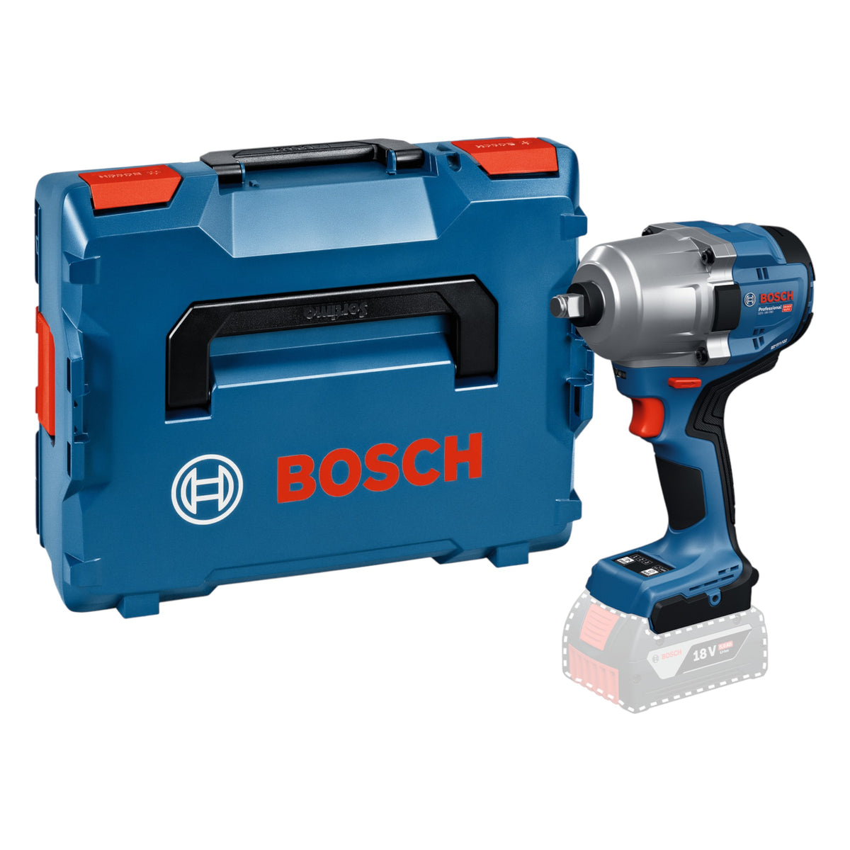 Bosch GDS 18V-780 Professional Visseuse à choc sans fil 18 V 780 Nm ( 06019P4003 ) Brushless + L-Boxx - sans batterie, sans chargeur