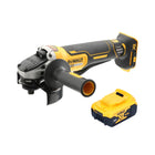 DeWalt DCG 406 N Akku Winkelschleifer 18 V 125 mm Brushless 1x Akku 5 0 Ah ohne Ladegeraet 0 - toolbrothers