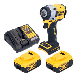 DeWalt DCF 921 P2 Akku Schlagschrauber 18 V 400 Nm 1/2" Brushless + 2x Akku 5,0 Ah + Ladegerät