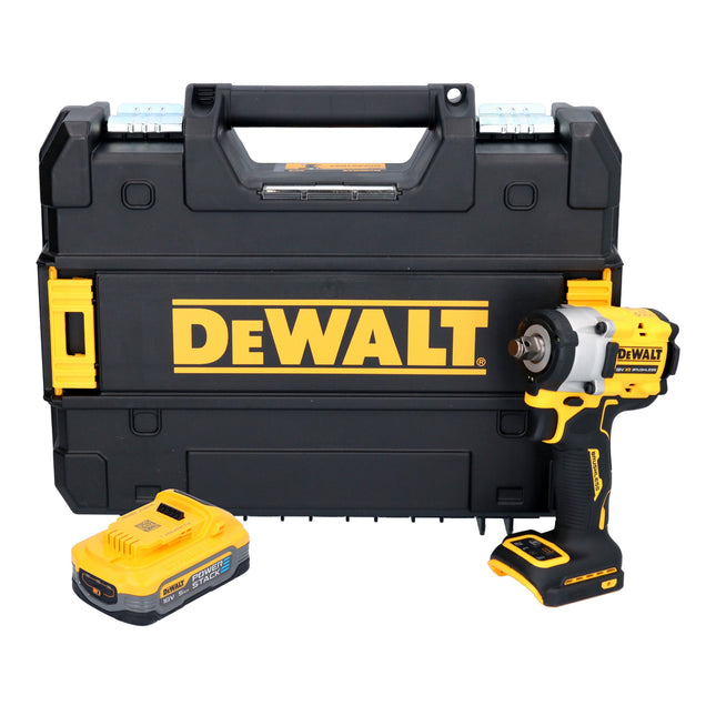 DeWalt DCF 921 NT Akku Schlagschrauber 18 V 400 Nm 1 2 Brushless 1x Powerstack Akku 5 0 Ah TSTAK ohne Ladegeraet 0 - toolbrothers