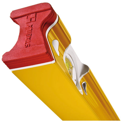 STABILA Type R 300 Wasserwaage 100 cm ( 18373 ) drei Libellen extrabreit R-Profil Rutsch-Stopper horizontales und vertikales Messen - Toolbrothers