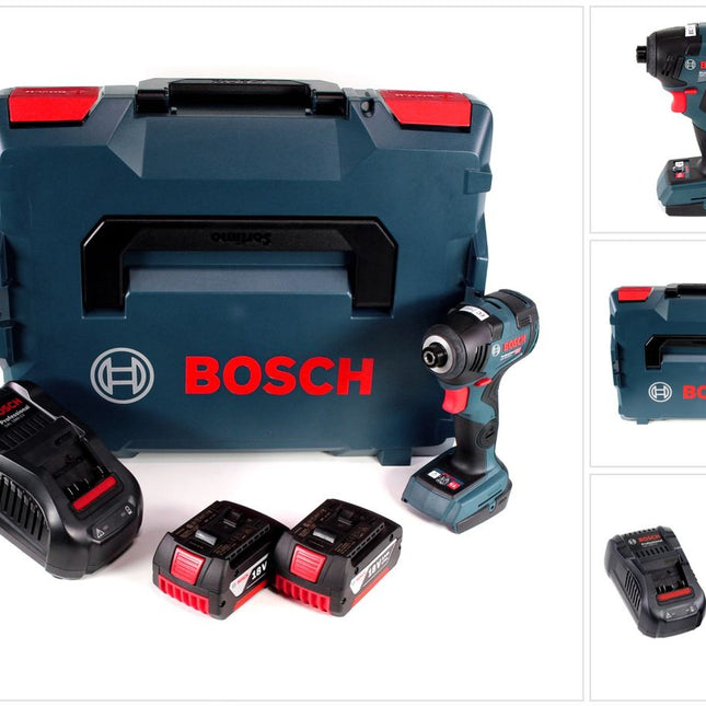 Bosch GDR 18 V-200 C Akku Drehschlagschrauber 18 V 1/4"  in L-Boxx + 2 x 3,0 Ah Akku + Ladegerät - Toolbrothers