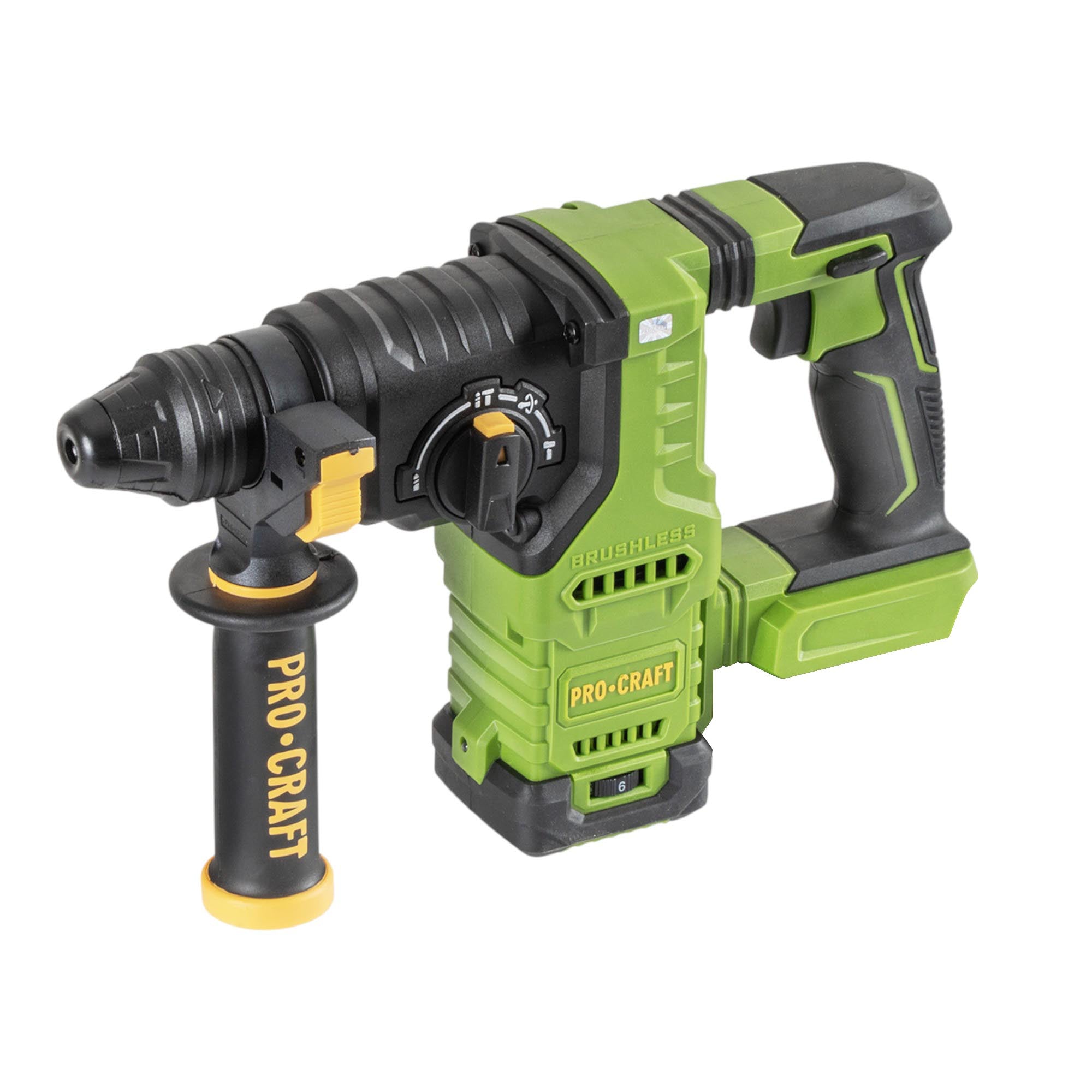 Procraft PHA30 bb c Akku Bohrhammer 20 V 2 8 J SDS plus Brushless 1x Akku 4 0 Ah Koffer ohne Ladegeraet 1 - toolbrothers