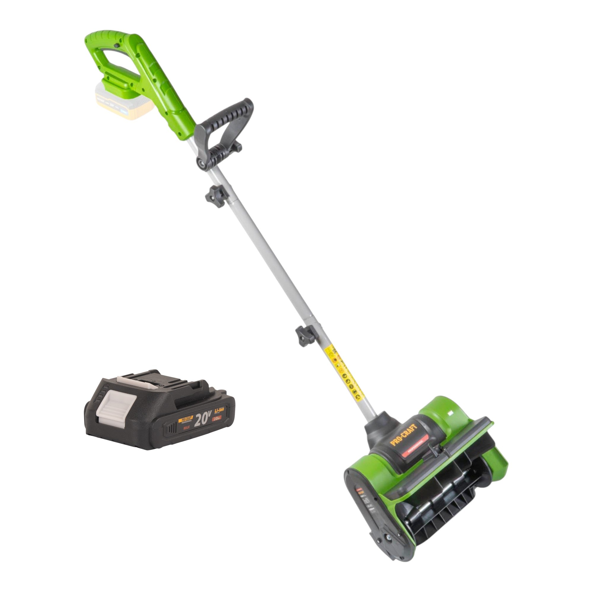 Procraft PSB20bb Akku Schneefraese 20 V 300 mm 1x Akku 2 0 Ah ohne Ladegeraet 0 - toolbrothers