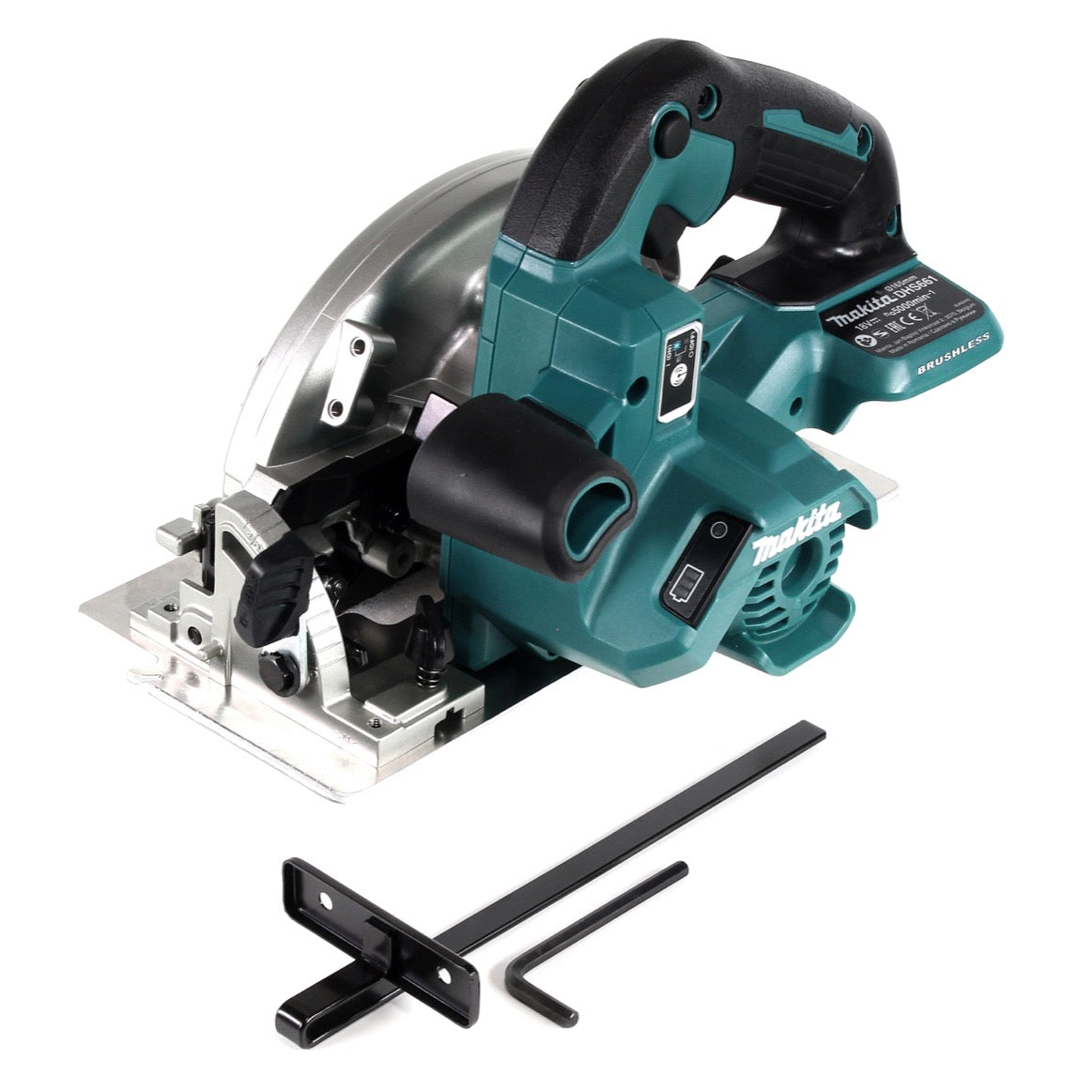 Makita DHS 661 ZU Akku Handkreissäge 18 V 165 mm Brushless Solo - ohne Akku, ohne Ladegerät
