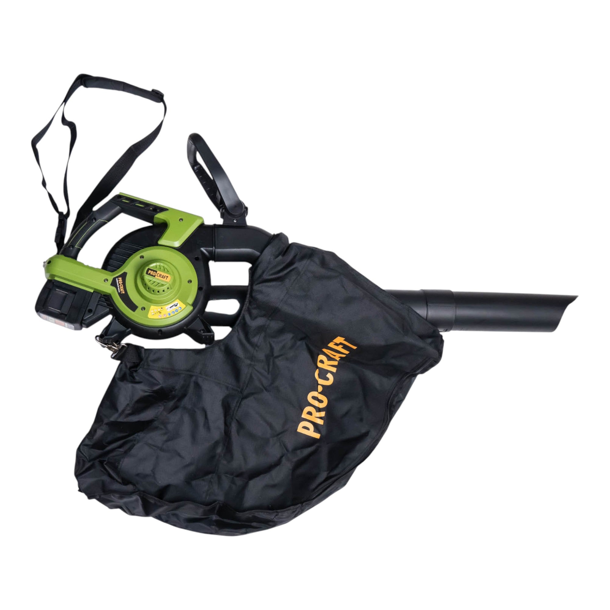 Procraft VB20 Akku Laubblaeser und Laubsauger 40 V 2x 20 V Brushless 2x Akku 4 0 Ah ohne Ladegeraet 2 - toolbrothers