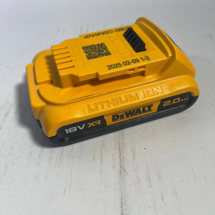 DeWalt DCB 183 Akkupack 18 V 2 0 Ah 2000 mAh XR Li Ion Akku mit Ladestandanzeige Leicht Gebraucht 0 - toolbrothers