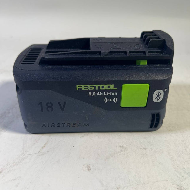 Festool BP 18 Li 5 0 ASI Akku 18 V 5 0 Ah 5000 mAh Li Ion 577660 Bluetooth mit Ladestandanzeige Gebraucht 0 - toolbrothers