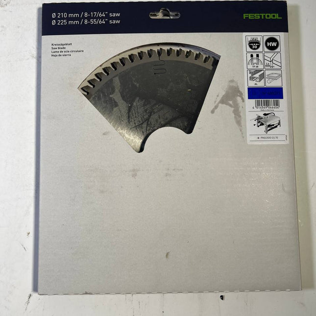 Festool HW 225x2 6x30 TF68 Kreissaegeblatt Aluminium Plastics 488291 225 x 2 6 x 30 mm 68 Zaehne fuer Aluminium NE Metalle Kunststoffe PVC Gebraucht 0 - toolbrothers