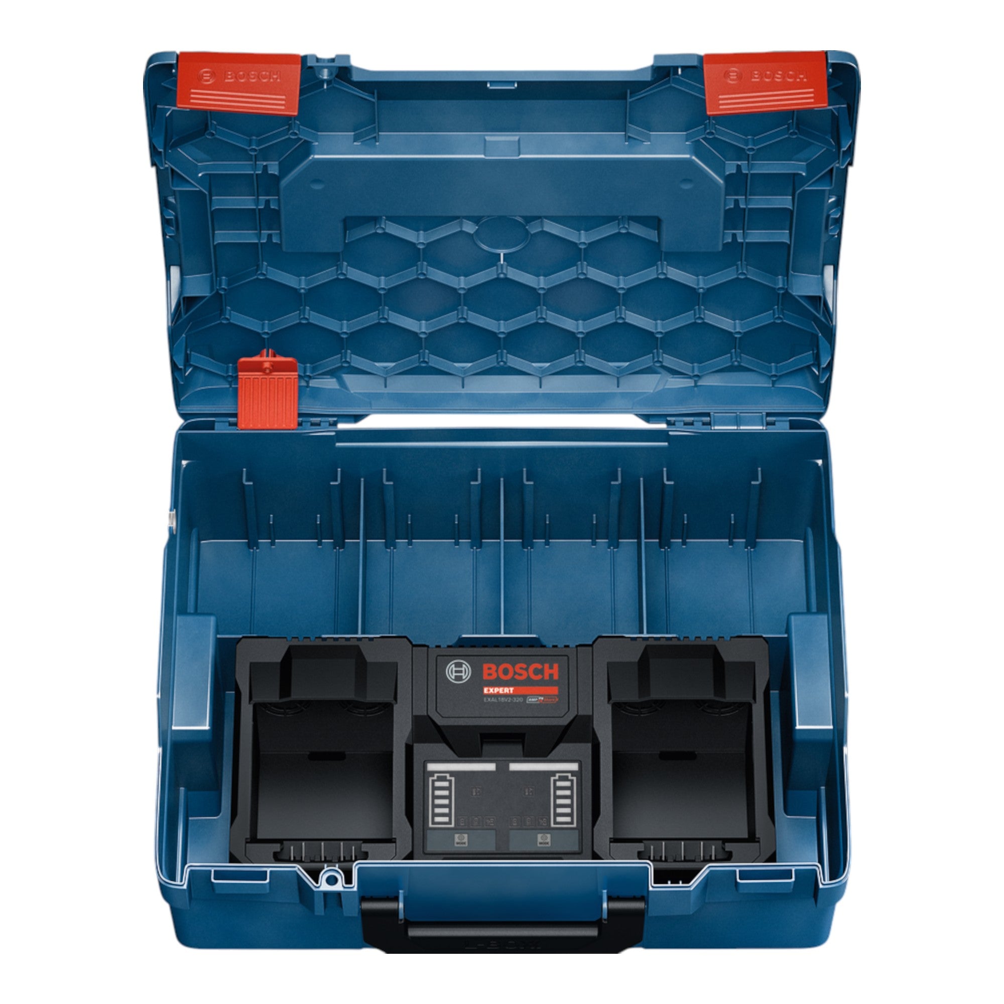 Bosch EXPERT 2x EXBA18V 40 EXAL18V2 320 Starter Set 18 V 2x Akku 4 0 Ah Ladegeraet 16 A L Boxx 3 - toolbrothers