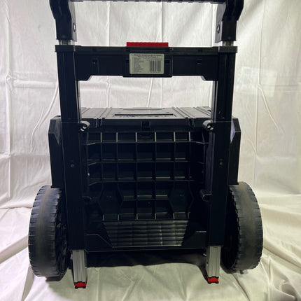 Qbrick System PRO Cart 2 0 Plus Drawer 2 mobile Box auf Raedern 520 x 415 x 660 mm 9 5 l 12 l abnehmbarer Doppelteleskopgriff Beschaedigt 2 - toolbrothers