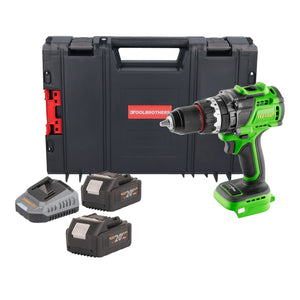 Procraft PA18ProBL-BB Akku Schlagbohrschrauber 20 V 180 Nm Brushless + 2x Akku 4,0 Ah + Ladegerät + RHINO Toolcase