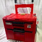 Qbrick System PRO Cart 2 0 Plus Drawer 2 Red Ultra HD Custom mobile Box auf Raedern 520 x 415 x 660 mm 9 5 l 12 l abnehmbarer Doppelteleskopgriff Beschaedigt 0 - toolbrothers