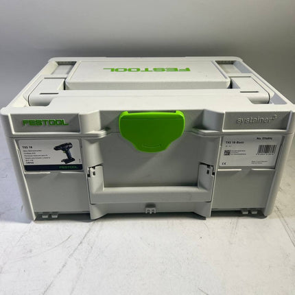 Festool TXS 18 Basic Akku Bohrschrauber 18 V 40 Nm Brushless 576894 Systainer ohne Akku ohne Ladegeraet Leicht Gebraucht 2 - toolbrothers