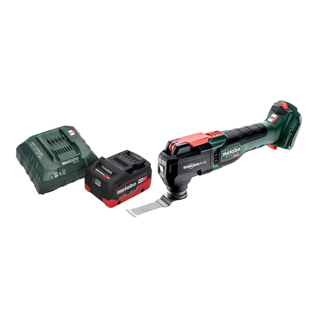 Metabo MT 18 LTX BL QSL Akku Multitool 18 V Brushless Starlock Plus 1x LiHD Akku 5 5 Ah Ladegeraet 0 - toolbrothers