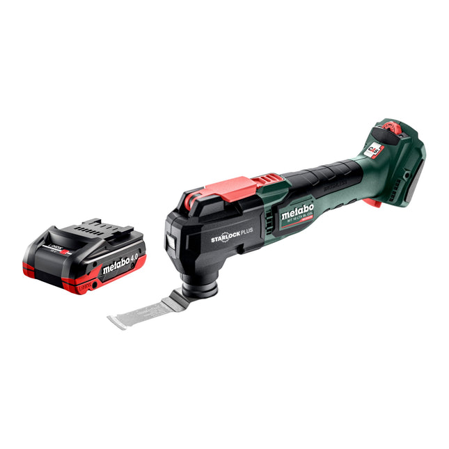 Metabo MT 18 LTX BL QSL Akku Multitool 18 V Brushless Starlock Plus 1x LiHDX Akku 4 0 Ah ohne Ladegeraet 0 - toolbrothers
