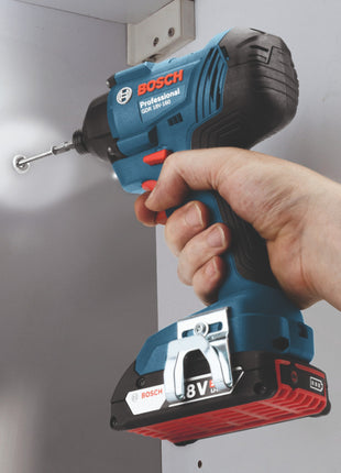 Bosch GDR 18 V-160 Visseuse à chocs sans fil 18 V 1/4" + 1 x Batterie 2,0 Ah - sans Chargeur, sans Coffret