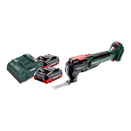 Metabo MT 18 LTX BL QSL Akku Multitool 18 V Brushless Starlock Plus 2x LiHDX Akku 4 0 Ah Ladegeraet 0 - toolbrothers