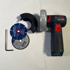 Bosch GWS 12V 76 Professional Akku Winkelschleifer 12 V 76 mm Brushless 06019F2003 L Boxx ohne Akku ohne Ladegeraet Leicht Gebraucht 0 - toolbrothers