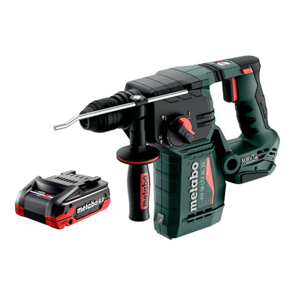 Metabo KH 18 LTX BL 24 Akku Bohrhammer 18 V 2 2 J SDS Plus Brushless 1x LiHDX Akku 4 0 Ah ohne Ladegeraet 0 - toolbrothers
