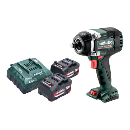 Metabo SSW 18 LTX 800 BL Akku Schlagschrauber 18 V 800 Nm 1 2 Brushless 2x Akku 4 0 Ah Ladegeraet 0 - toolbrothers