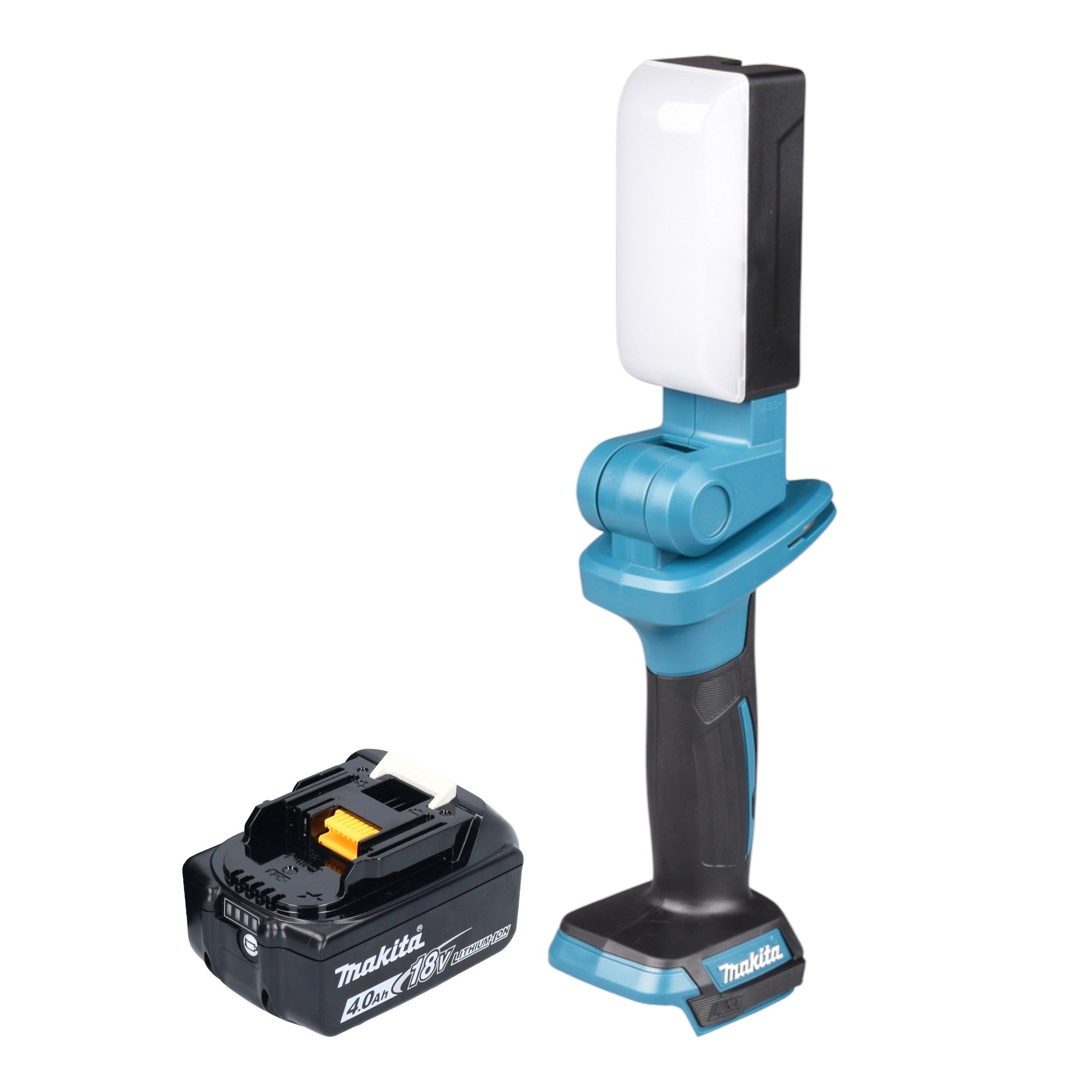 Makita DML 816 M1X Akku Arbeitsleuchte 18 V 500 lm LED 1x Akku 4 0 Ah ohne Ladegeraet 0 - toolbrothers