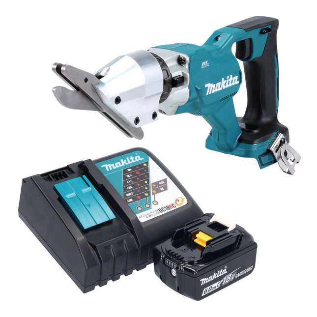 Makita DJS 800 RG1 Akku Faserzementschere 18 V Brushless 1x Akku 6 0 Ah Ladegeraet 0 - toolbrothers