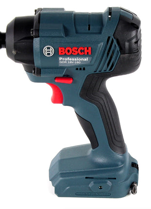 Bosch GDR 18 V-160 Akku Drehschlagschrauber 18V 1/4"+ 1x Akku 6,0Ah + Ladegerät + Einlage - ohne L-Boxx - Toolbrothers