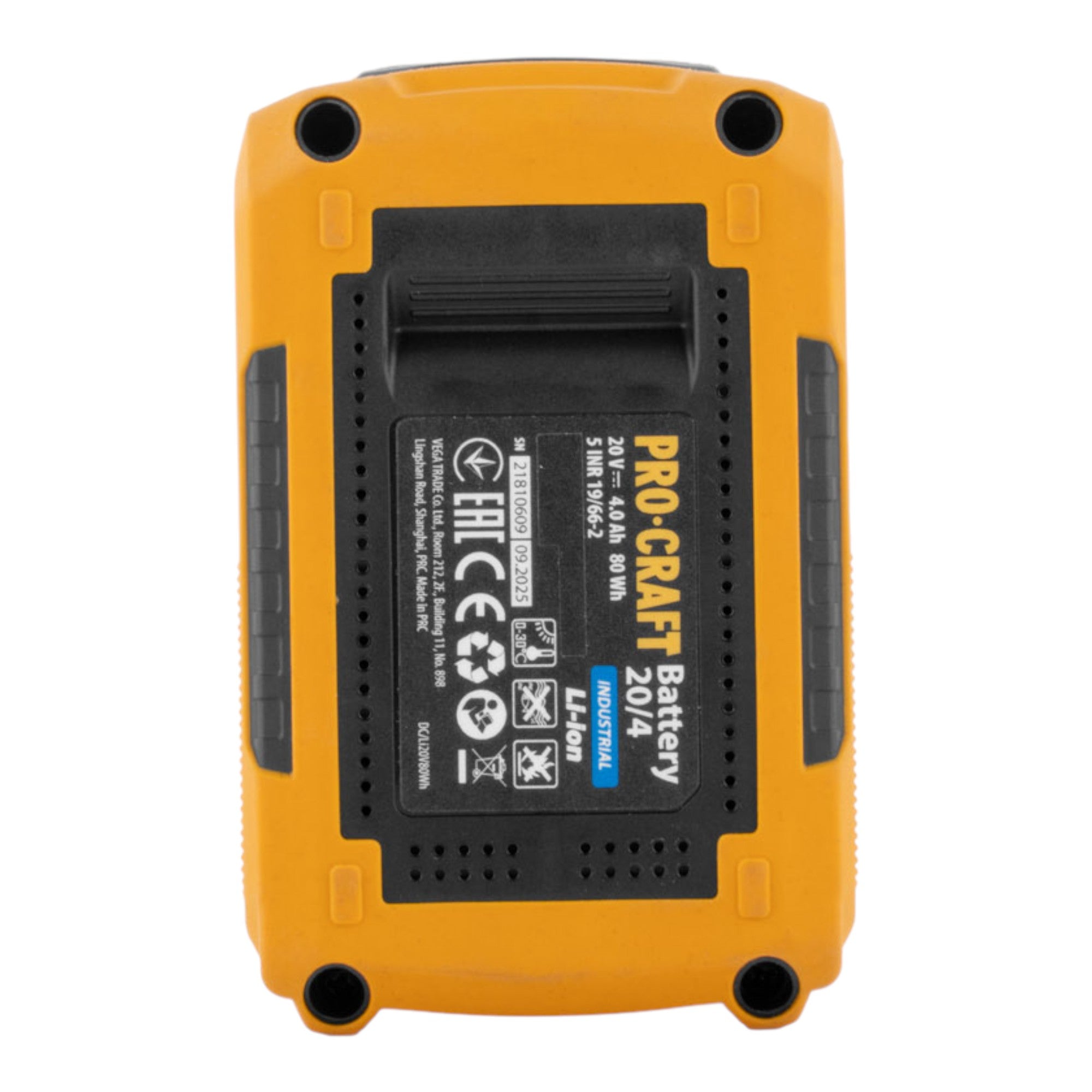 Procraft 20 4 Industrial Akku 20 V 4 0 Ah 4000 mAh Li ion mit Ladestandsanzeige 2 - toolbrothers